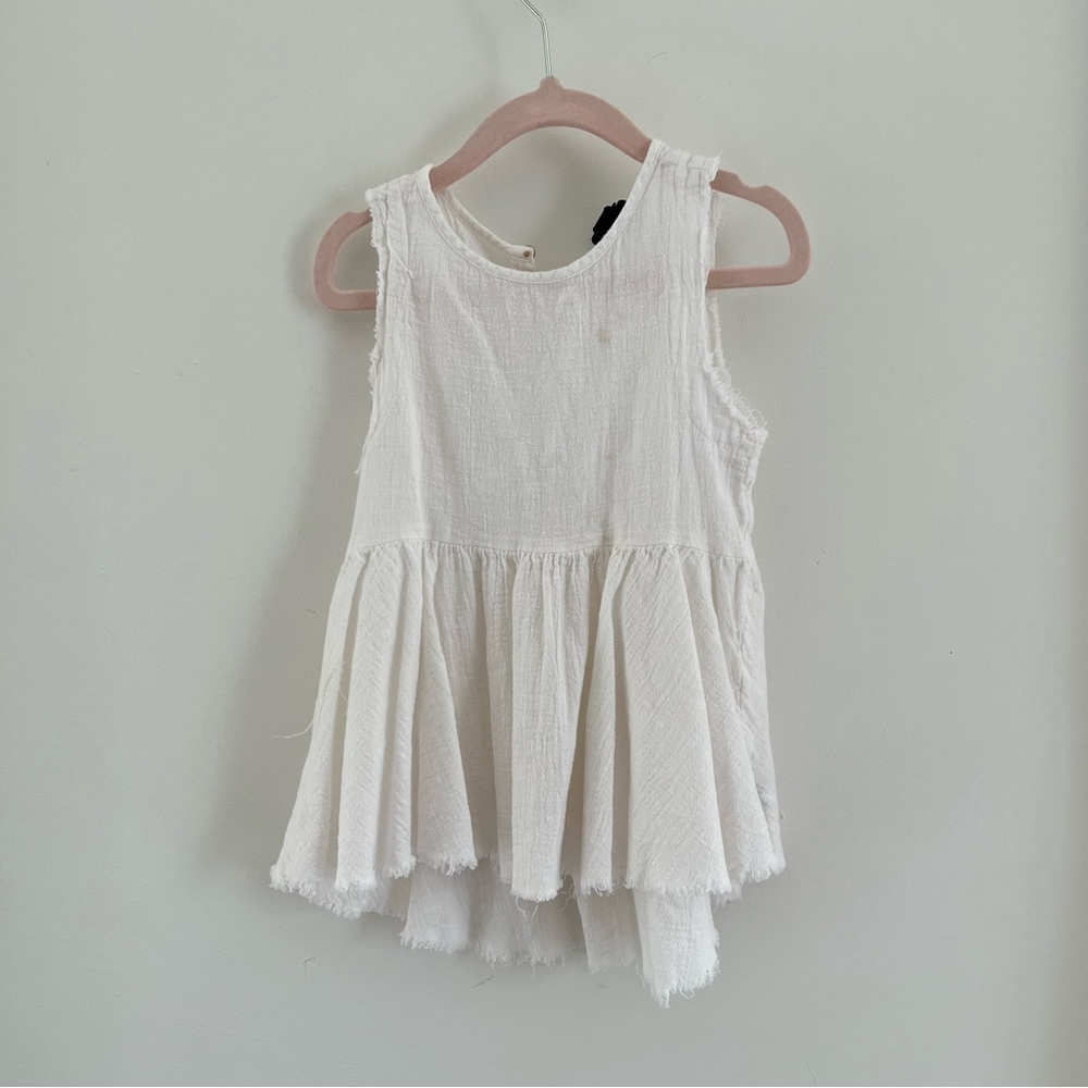 Girls cotton tunic top